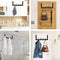 Deur kapstok - 12 haken - RVS - Hangend - Kapstokken - Kleer - Kleding - Hangers - Haak - Vintage -