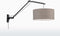 GOOD&MOJO Wandlamp Andes - Bamboe Zwart/Taupe - 95x47x55cm - Binnen Scandinavisch,Bohemian