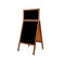 Klika - Krijtstoepbord FINE bxh 61x118+23cm maho