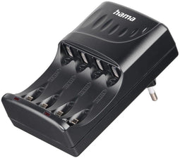 Hama 00223553 - Batterij oplader - LED-indicator - Zwart