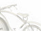 Bordsklocka Fiets Wit Metaal 36 x 22 x 7 cm (4 Stuks)