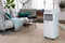 Dutch Originals Slimme Airconditioner - 7000 BTU - Mobiele Airco met Afstandsbediening - Koelen Ontvochtigen Ventileren - Wit