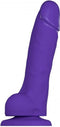 Strap-On-Me - Soft Realistic Dildo Met Zuignap - Paars