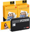 Kodak Mini 2 Retro - Draagbare fotoprinter - 4PASS-technologie - Zwart + 60 Sheets
