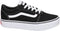 VANS WM Ward Platform (Canvas) Black/White -Maat 36