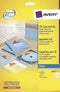CD-inlegkaarten Avery 151x117mm wit 25 vel 2 kaarten per vel