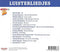 CD Luisterliedjes
