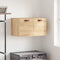 vidaXL - Wandkast - 60x36,5x35 - cm - bewerkt - hout - sonoma - eikenkleurig