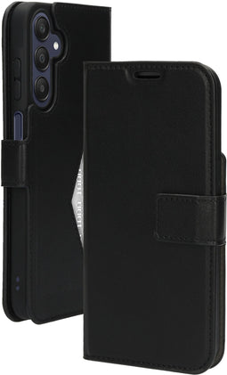Mobiparts Galaxy A25 - Classic Wallet Case - Ruimte voor pasjes - Zwart