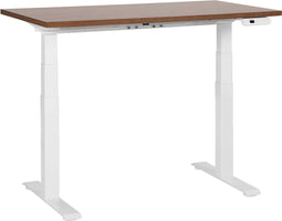 DESTIN I - Elektrisch Verstelbaar bureau - Zwart - 130 cm - Spaanplaat