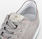 PS Poelman BARI - Lage Suède Sneakers met Witte Zool - Licht Grijs - Maat 42