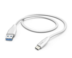 Hama 00201596 - USB-A naar USB-C kabel - 150cm - Snellaadkabel - Wit