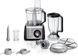Bosch MC812M814 - Keukenmachine - 1250W 3,9L - RVS Zwart