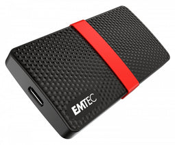 Emtec X200 - mSATA SSD 256GB - USB-C 3.1 Gen 1 - Zwart