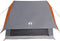 vidaXL - Kampeertent - A-Frame - 3-Persoons - Grijs - en - Oranje - Waterdicht