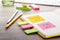 Info sticky notes - Brilliant - 3 x 100 vel - 50x40mm - roze, groen, geel - IN-5653-43