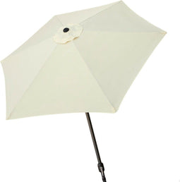 Parasoll Aktive 270 x 240 x 270 cm Ø 270 cm Aluminium Crème