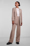 Pieces PCBOSSY LS LOOSE BLAZER NOOS - Dames Blazer - Loose Fit - Beige