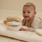 Little Dutch - Grijpbal Newborn Naturals - Zachte stof en verschillende texturen - Wit