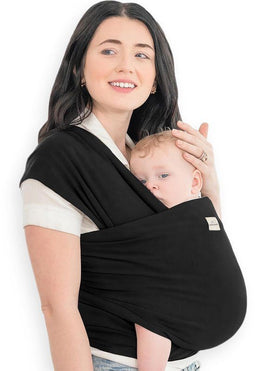 Frummel Draagdoek - Baby Wrap - Ergonomisch - Zwart