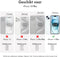 Selencia iPhone 15 Plus - Echt Lederen Bookcase - 3 Pashouders - Rood
