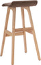 vidaXL - Barstoelen - 2 - st - stof - taupe
