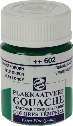 Talens plakkaatvef Extra Fijn flacon van 16 ml, donkergroen