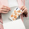 Selencia Hoesje Geschikt voor iPhone SE (2022) / SE (2020) / 8 / 7 / 6s / 6 Hoesje - Selencia Zarya Fashion Extra Beschermende Backcover - goud
