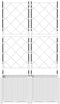 vidaXL - Tuincontainer - met - Trellis - 2 - stuks - Wit - 80x40x143 - cm