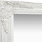 vidaXL - Wandspiegel - barok - stijl - 60x60 - cm - wit