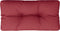 vidaXL - Bankkussen - 80x40x12 - cm - stof - wijnrood