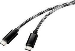 Renkforce RF-4598412 - USB-C-kabel - 300 cm - 60W - Zwart