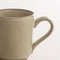 Dutch Rose Organic Mok - Mokken - Theemok - Koffiemok - Stoneware handgemaakt - Creme 25 cl.