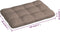 vidaXL - Palletkussens - 3 - st - stof - taupe