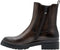TAMARIS Core Dames Biker Boots - Metallic lak effect - Bruin