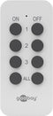 Goobay 58691 - Afstandsbediening - Draadloos bereik tot 30m - Inclusief CR2032 batterij