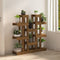 vidaXL - Plantenstandaard - 104,5x25x109,5 - cm - grenenhout - honingbruin
