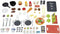 Smoby Restaurant keuken - Speelkeuken met 70 accessoires - Hoogte werkblad 50-58 cm