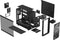Fractal Design Meshify 2 Lite - PC Behuizing ATX EATX Micro-ATX Mini-ITX - Geharde glas zijpaneel - Zwart