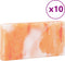 vidaXL - Roze - Zoutstenen - - - 10 - Stuks, - 20x10x2,5 - cm, - 11,5 - kg