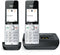 Gigaset COMFORT 500A - DECT-telefoon - 2 handsets met antwoordapparaat en handsfree - zilverzwart (2 stuks)