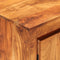 vidaXL - Dressoir - 55x33x75 - cm - massief - acaciahout