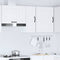 vidaXL - Keukenwandkast - Lucca - bewerkt - hout - wit