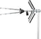 Nedis Buitenantenne - UHF - Ontvangstbereik: ≥50 km - LTE700 - Versterking: 13 dB - 75 Ohm - Antenne lengte: 777 mm - ABS / Aluminium