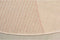 Zuiver Bliss Rond Vloerkleed '240 Naturel/Roze
