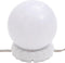 vidaXL - Wandspiegel - zonder - lijst - met - LED-lampen - rond - glas