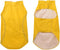 vidaXL - Hondenregenjas - met - reflecterende - strips - polyester - geel - 3XL