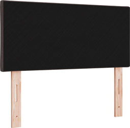 vidaXL - Hoofdbord - met - Diamant - Blokken - Ontwerp - - - Donkerbruin - - - 100 - cm - - - Stof