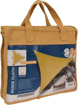 Oker Schaduwdoek 360x360x360cm - Schaduwdoek - Oker