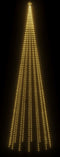 vidaXL - Kerstboom - met - grondpin - 1134 - LED's - warmwit - 800 - cm